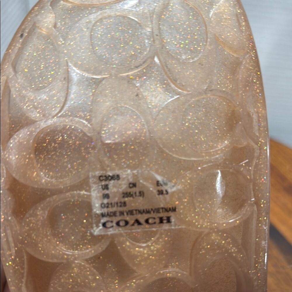 COACH Ulyssa Rubber Slide - Picture 4 of 5